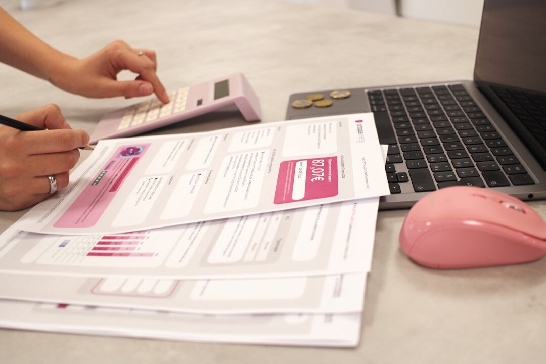 person reviewing insurance policy